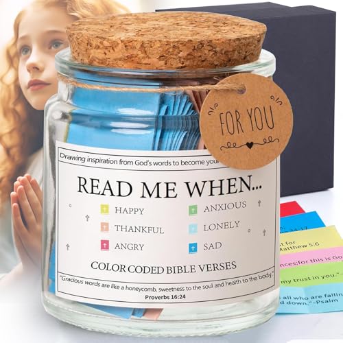 XkuiHF Glas mit Bibelversen, Bibel Verse in einem Glas Gebet Jar Wunschflasche Desktop Dekoration Flasche Liebe Geschenk Wunschflasche XkuiHF Glas mit Bibelversen, Bibel Verse in einem Glas Gebet Jar Wunschflasche Desktop Dekoration Flasche Liebe Geschenk Wunschflasche von XkuiHF