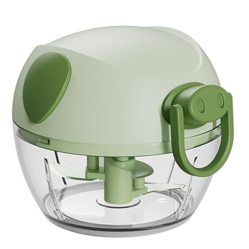 Xkzhrr zwiebelschneider, 170ML Gemüseschneider,zwiebel zerkleinerer,multizerkleinerer manuell,Tragbarkeitkräuter zerkleinerer(Grün + Transparent) Xkzhrr zwiebelschneider, 170ML Gemüseschneider,zwiebel zerkleinerer,multizerkleinerer manuell,Tragbarkeitkräuter zerkleinerer(Grün + Transparent) von Xkzhrr