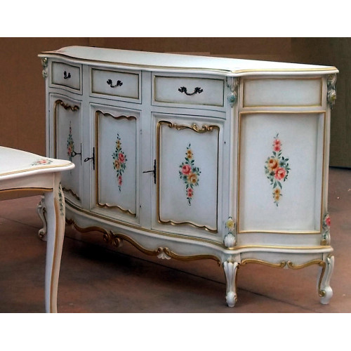 Anrichte Italienische Möbel Echtes Holz Sideboard Designer Luxus Holz Kommode von Xl Moebel