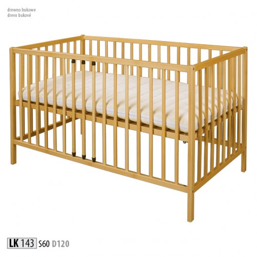 Babybett Kinderbett 120x60 Vollholz Möbel Holz Möbel Handarbeit von Xl Moebel