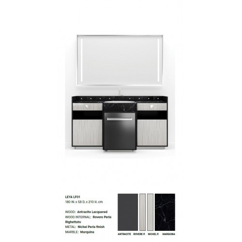 Badezimmerschränke Badezimmermöbel Regal Schwarz Klassisch Badezimmerschrank Badezimmerschränke Badezimmermöbel Regal Schwarz Klassisch Badezimmerschrank von Xl Moebel