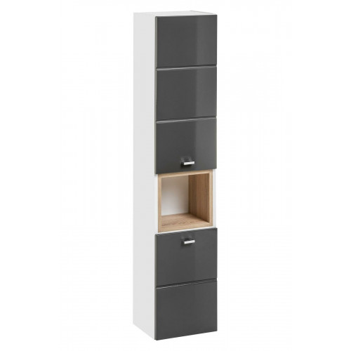 Badezimmerschrank Badmöbel Schrank Hochschrank Badschrank Dekorative Regal von Xl Moebel