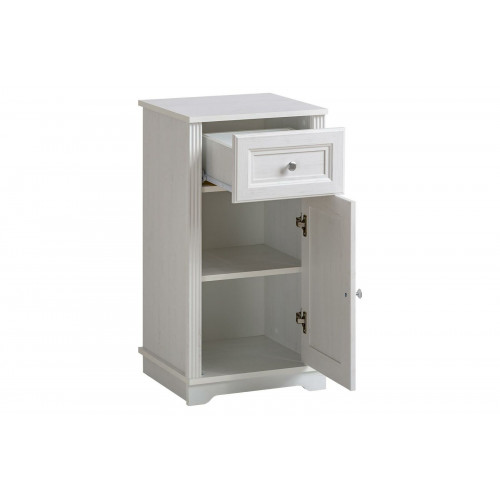 Badmöbel Unterschrank Badschrank weiß 81cm Schrank Badezimmermöbel Hänge Bad Neu von Xl Moebel