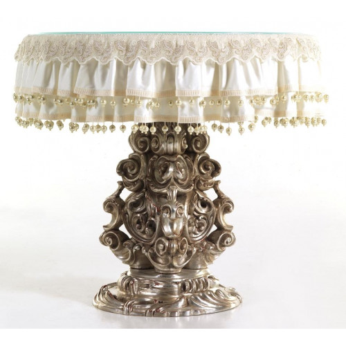 Barock Beistelltisch Glas Tisch Italienische Möbel Einrichtung Wohnzimmer Tische von Xl Moebel