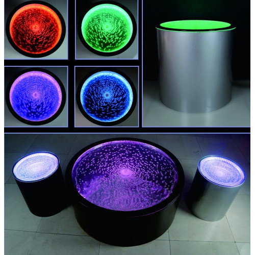 Beistelltisch Led Rund Wasser Wand Bar Theke Regal Möbel Beleuchtete Beistelltisch Led Rund Wasser Wand Bar Theke Regal Möbel Beleuchtete von Xl Moebel