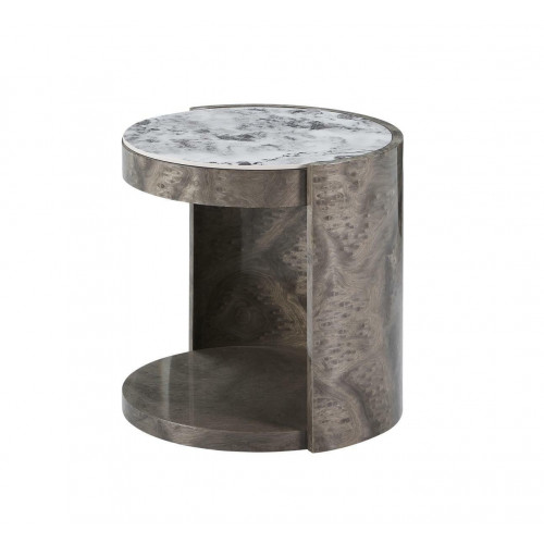 Beistelltisch Runder Design Tisch Marmor Wohnzimmer Tische Designer Möbel Holz Beistelltisch Runder Design Tisch Marmor Wohnzimmer Tische Designer Möbel Holz von Xl Moebel