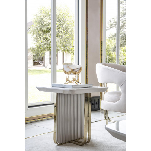 Beistelltisch Weiß Wohnzimmer Metall Glas Neu Modern Design Möbel Luxus von Xl Moebel