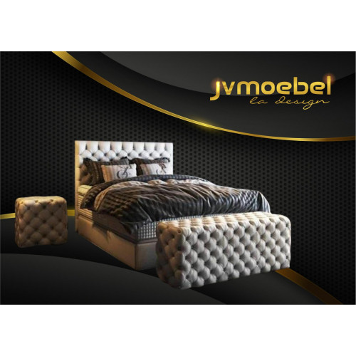 Bett 2x Nachttisch 3 tlg. Schlafzimmer Set Design Luxus Möbel Modern Betten Neu von Xl Moebel