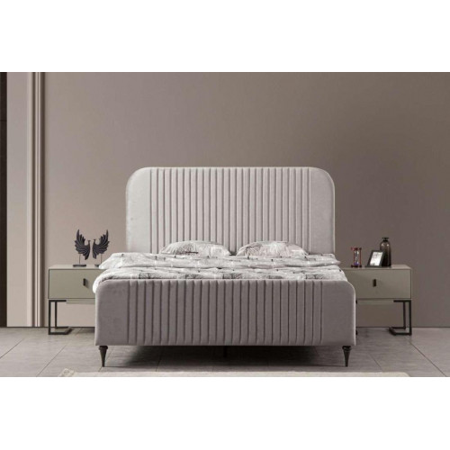 Bett 2x Nachttische 3 tlg. Schlafzimmer Garnitur Design Luxus Modern Bett 2x Nachttische 3 tlg. Schlafzimmer Garnitur Design Luxus Modern von Xl Moebel