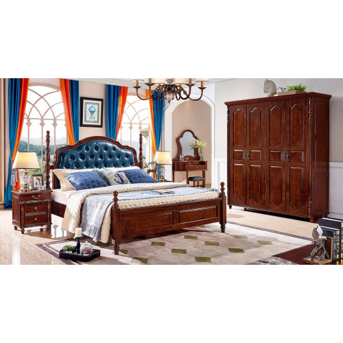 Bett 2x Nachttische 3 tlg. Schlafzimmer Set Design Luxus Klassisch von Xl Moebel