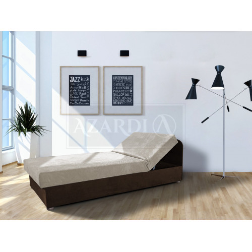Bett Betten Holz Leder 80x200cm Polster Ehe Design Leder Hotel Boxspring Möbel von Xl Moebel