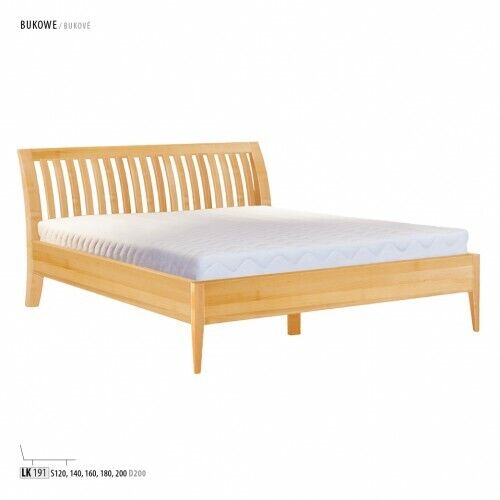 Bett Holz Massive Schlafzimmer Betten 100x200 cm Einzelbett Massivmöbel Möbel von Xl Moebel