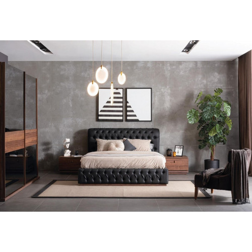 Bett Kleiderschrank 2x Nachttisch Luxus Schlafzimmer Polster Design neu Bett Kleiderschrank 2x Nachttisch Luxus Schlafzimmer Polster Design neu von Xl Moebel