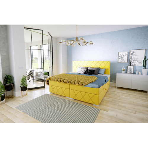 Bett Komplett Set Doppel Matratze Boxspring Topper Betten Funktion Kasten von Xl Moebel