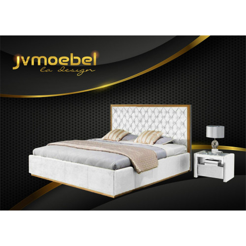 Bett Textil Schlafzimmer Design Möbel Modern Luxus Betten Bettgestell 140x200 von Xl Moebel