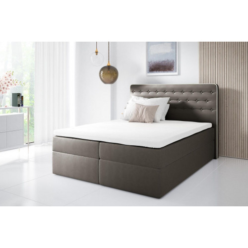 Bett mit Bettkasten Boxspringbett Zeitgenössisch Doppel Hotel 160cm Schlafzimmer Bett mit Bettkasten Boxspringbett Zeitgenössisch Doppel Hotel 160cm Schlafzimmer von Xl Moebel
