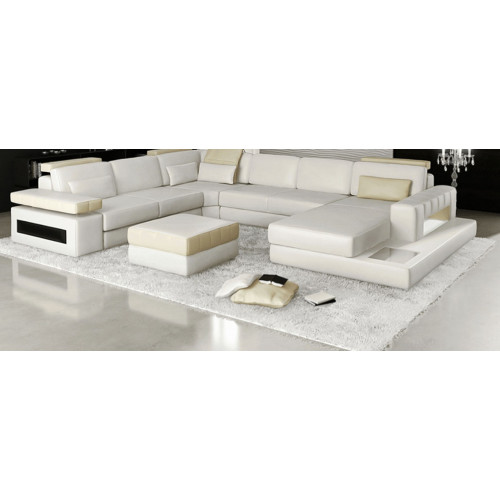 Big U Form Ecksofa Sofa Couch Polster Leder Textil Stoff Wohnlandschaft Big U Form Ecksofa Sofa Couch Polster Leder Textil Stoff Wohnlandschaft von Xl Moebel