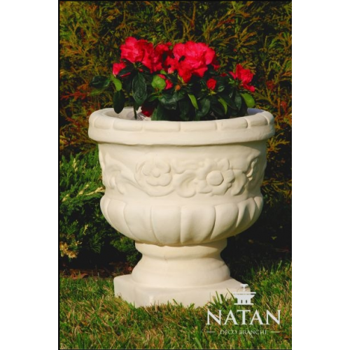 Blumenkorb Blumen Vase Gefäss Garten Terrasse Dekoration Statue Figuren Kasten Blumenkorb Blumen Vase Gefäss Garten Terrasse Dekoration Statue Figuren Kasten von Xl Moebel