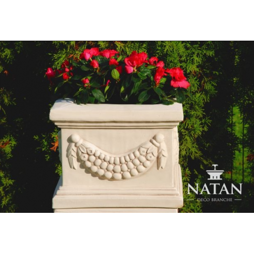 Blumenkorb Blumenkasten Blumen Gefäss Terrasse Dekoration Statue Figuren Garten von Xl Moebel