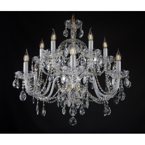 Bohemia Luster Kristall Kronleuchter Lampe Leuchte Deckenleuchte Hängeleuchte von Xl Moebel