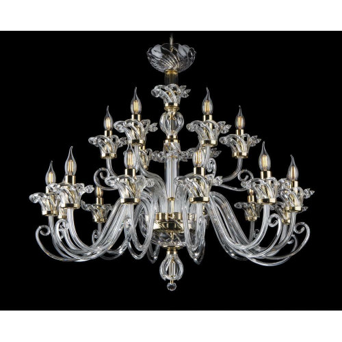 Bohemia Modernes Licht Deckenleuchten Kronleuchter Kristall Gold Lampe Kronleuchter von Xl Moebel