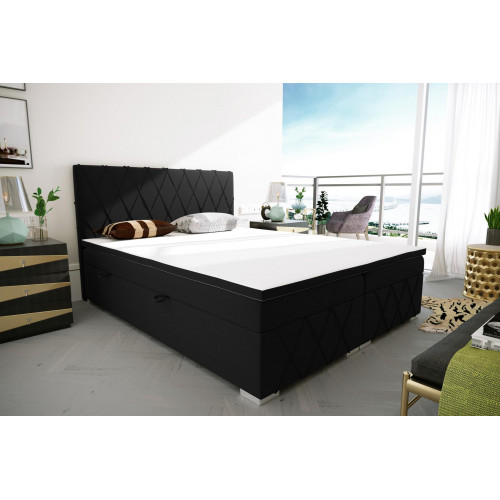 Boxspring Bett Hotel Doppel Luxus Betten Polster Bettkasten Funktion 180x200cm Boxspring Bett Hotel Doppel Luxus Betten Polster Bettkasten Funktion 180x200cm von Xl Moebel