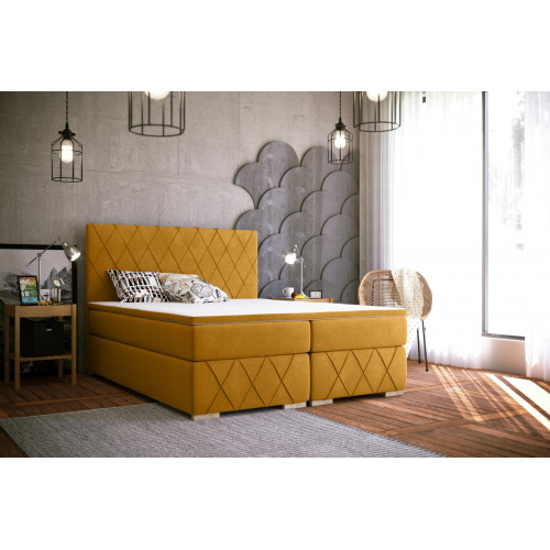 Boxspring Bett Komplett Set Matratze & Topper Luxus Polster 160x200cm Betten Neu Boxspring Bett Komplett Set Matratze & Topper Luxus Polster 160x200cm Betten Neu von Xl Moebel