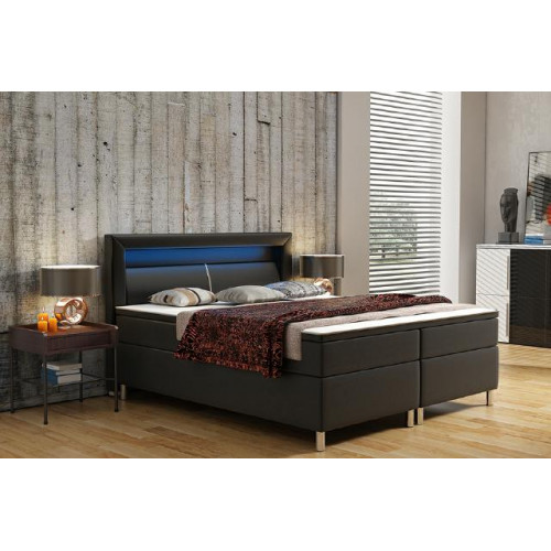 Boxspringbett Box Hotel Bett mit Visco & Matratze Lederbett Betten Doppelbett Boxspringbett Box Hotel Bett mit Visco & Matratze Lederbett Betten Doppelbett von Xl Moebel