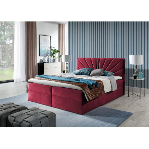Boxspringbett Doppelbett Bett mit Bettkasten Ehebett Betten Polsterbett Rot Neu Boxspringbett Doppelbett Bett mit Bettkasten Ehebett Betten Polsterbett Rot Neu von Xl Moebel