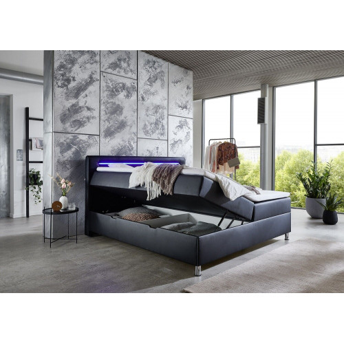 Boxspringbett Doppelbett Polstermöbel Kunstleder Designer Doppel Luxus Design Boxspringbett Doppelbett Polstermöbel Kunstleder Designer Doppel Luxus Design von Xl Moebel
