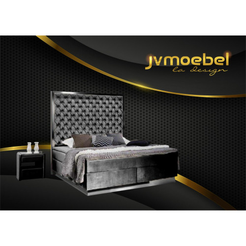 Boxspringbett Stoff Möbel Betten Bett Textil Schlafzimmer Design Chesterfield Boxspringbett Stoff Möbel Betten Bett Textil Schlafzimmer Design Chesterfield von Xl Moebel