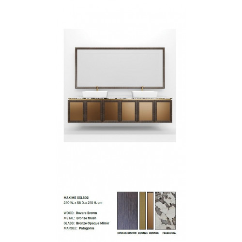 Brauner Badezimmerschrank Badezimmermöbel Regal Badezimmerschrank Holzregale von Xl Moebel
