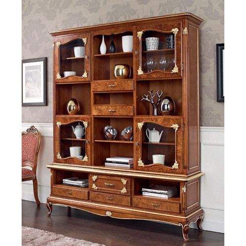 Bücher Regal braun Vitrinen Schrank Bücherschrank Vitrine Bücherregal Regale Neu Bücher Regal braun Vitrinen Schrank Bücherschrank Vitrine Bücherregal Regale Neu von Xl Moebel