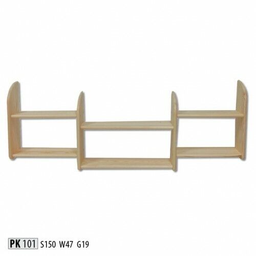 Bücherregal 150 * 19 * 47 cm Vollholz Kiefer massiv Büroregal Regal Echtes Holz Bücherregal 150 * 19 * 47 cm Vollholz Kiefer massiv Büroregal Regal Echtes Holz von Xl Moebel