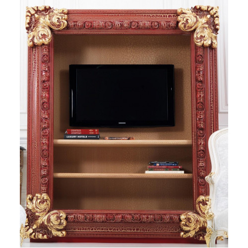 Bücherregal Schrank Wohnzimmer Bücherregal Holz Büroschrank Schränke Italien Neu Bücherregal Schrank Wohnzimmer Bücherregal Holz Büroschrank Schränke Italien Neu von Xl Moebel