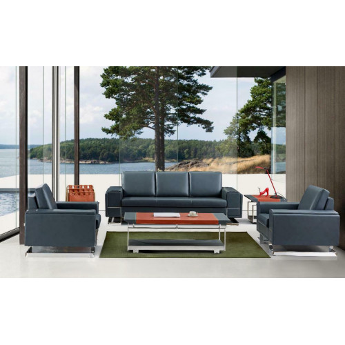 Büro Einrichtung Relax Leder Club Lounge Cocktailsessel Sessel Polster von Xl Moebel