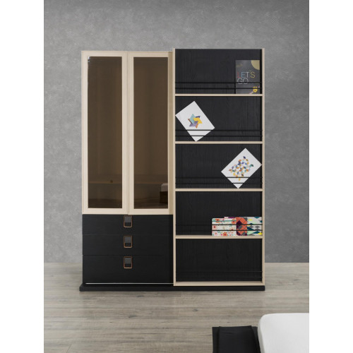 Büro Schrank Regal Glasschrank Schränke Möbel Holz Einrichtung Regale Büro Schrank Regal Glasschrank Schränke Möbel Holz Einrichtung Regale von Xl Moebel