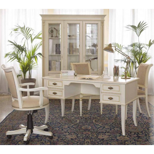 Büro Schreibtisch + Sessel Schreibtische Tisch Holz Stuhl 2tlg Set Italien Büro Schreibtisch + Sessel Schreibtische Tisch Holz Stuhl 2tlg Set Italien von Xl Moebel