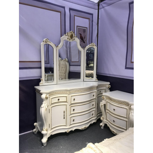 Buffet Kommode Kommoden Schrank Barock Rokoko Spiegel Anrichte von Xl Moebel
