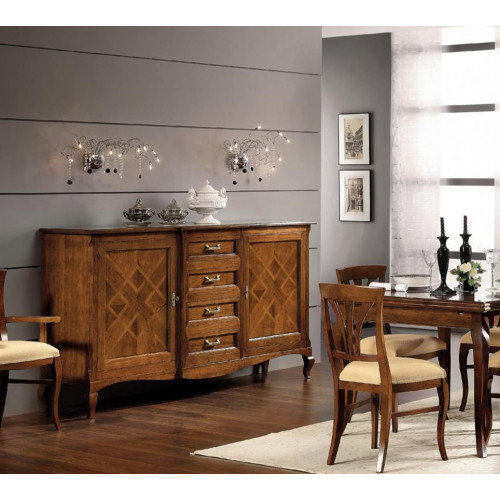 Buffet Kommode Sideboard Anrichte Schublade Vitrine Wohnzimmer Holz Kommoden Neu von Xl Moebel