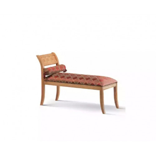 Chaiselongue Klassischer Möbel Wohnzimmer Design Sofa Textil Rot von Xl Moebel