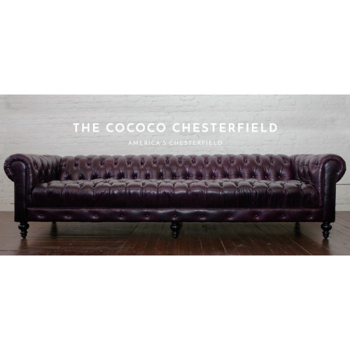 Chestefield Sofa Couch Leder Designer Textil Sitz Polster Garnitur Design von Xl Moebel