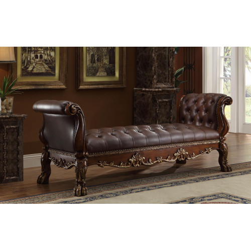 Chesterfield Chaiselongues Liege Ottomane Sofa Echtes Leder Relax Chaise von Xl Moebel