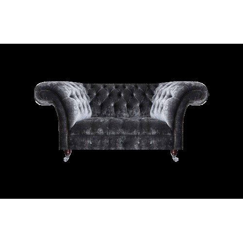 Chesterfield Samtsofa Designer Zweisitzer Textilcouchen Polstersofas Chesterfield Samtsofa Designer Zweisitzer Textilcouchen Polstersofas von Xl Moebel