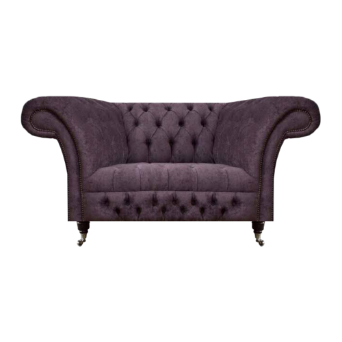 Chesterfield Sessel Polstermöbel Wohnzimmer Polstersitz Luxus Stoff Neu von Xl Moebel