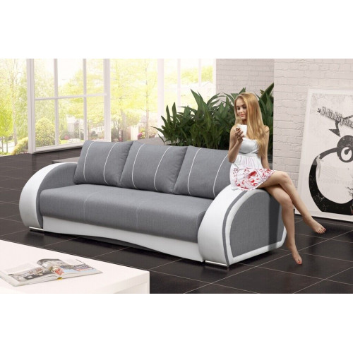 Couch Schlafsofa Sofa Couchen Polster Multifunktion Sofas 3 Sitzer Textil Stoff von Xl Moebel