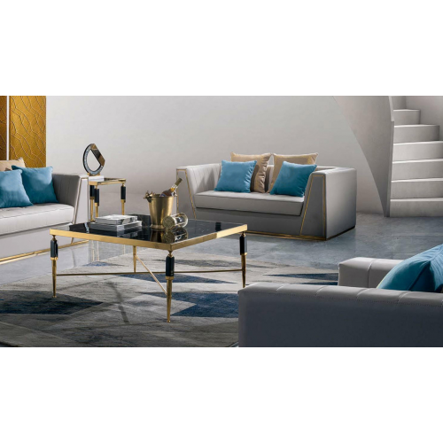 Couchtisch Edler Beistelltisch Wohnzimmer Klassischer Design Tisch Glas von Xl Moebel