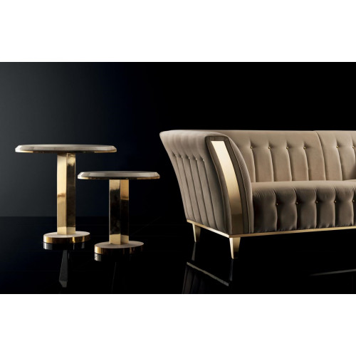 Couchtisch Luxus Design Couch Tisch Kaffee Beistell Tische Wohnzimmer Rund Tisch von Xl Moebel