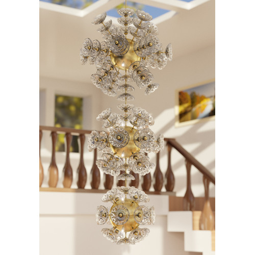 Decken Lampe Hänge Pendel Leuchte Luster Kronleuchter Elite Bohemia Flower Neu Decken Lampe Hänge Pendel Leuchte Luster Kronleuchter Elite Bohemia Flower Neu von Xl Moebel