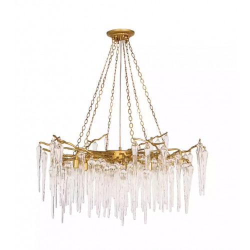 Deckenlampe Wohnzimmer Deckenleuchte Kristallleuchte Lampe Leuchte Stil gold von Xl Moebel